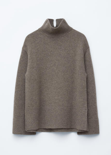 Oversized wool jumper